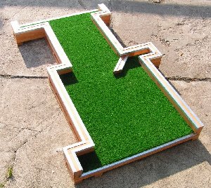 Extra or custom-made segment for our interchangeable Mini Golf holes